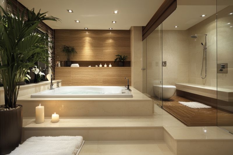 Relaxing Bath Space