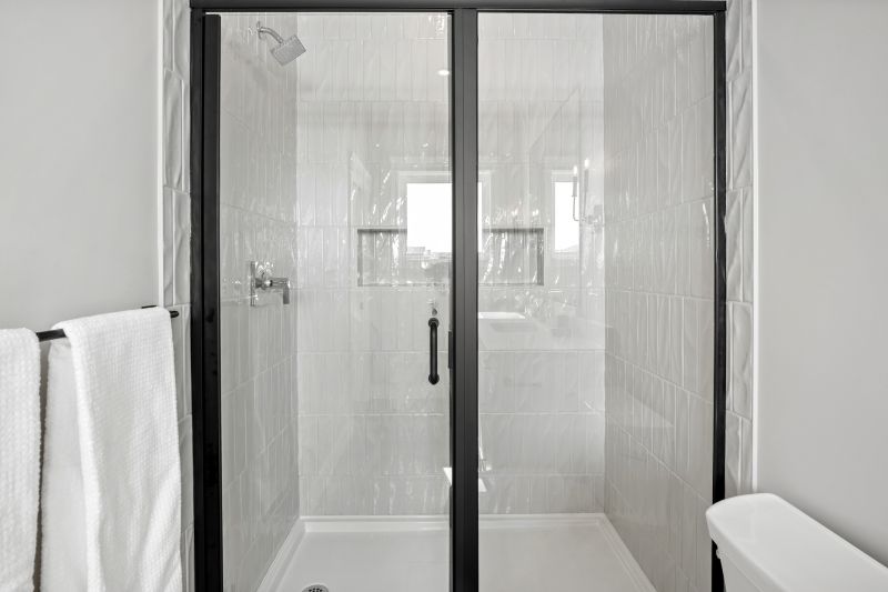 Walk-in Shower with Frameless Glass